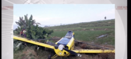 Avioneta Cae En Una Comunidad De La Vega