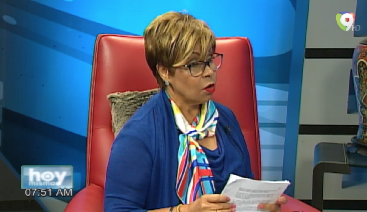 Rafaela Alburquerque Dice Que Ya Están Los Votos Conseguidos Para Las Primarias Abiertas En Hoy Mismo