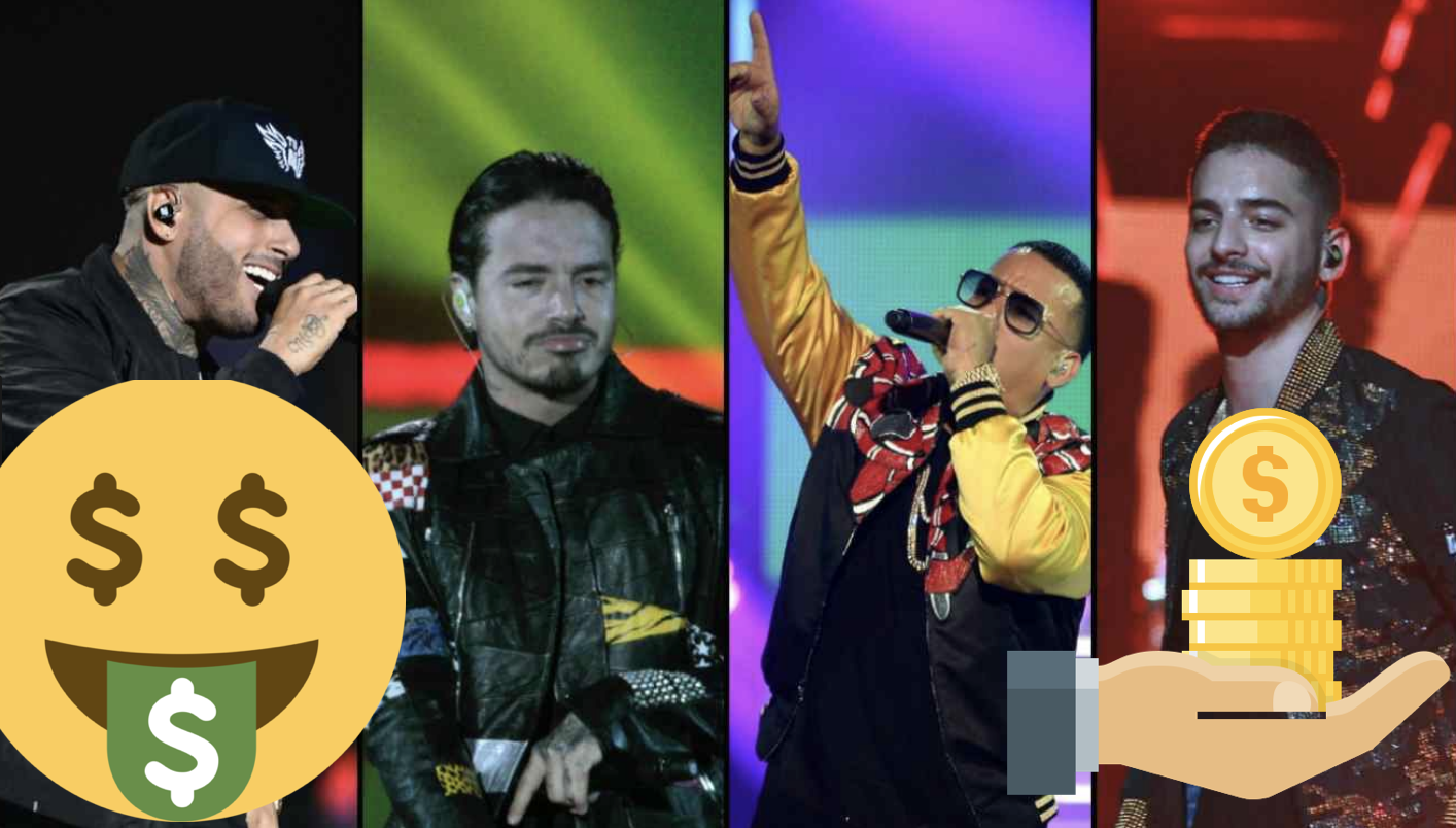 ¡WOW! Mira Cuánto Ganan Los Artistas Urbanos Más Pegados Del Momento