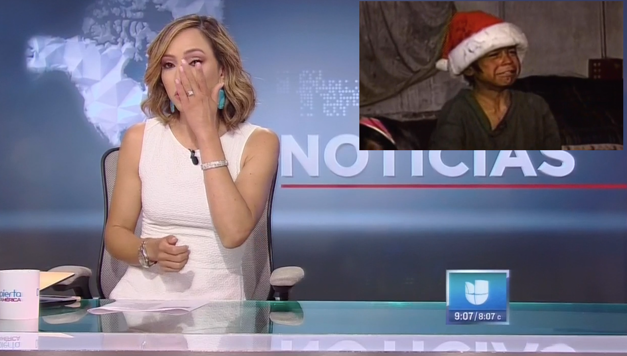 Satcha Pretto Termina En Llanto Al Ver La Triste Historia De Un Niño En Colombia