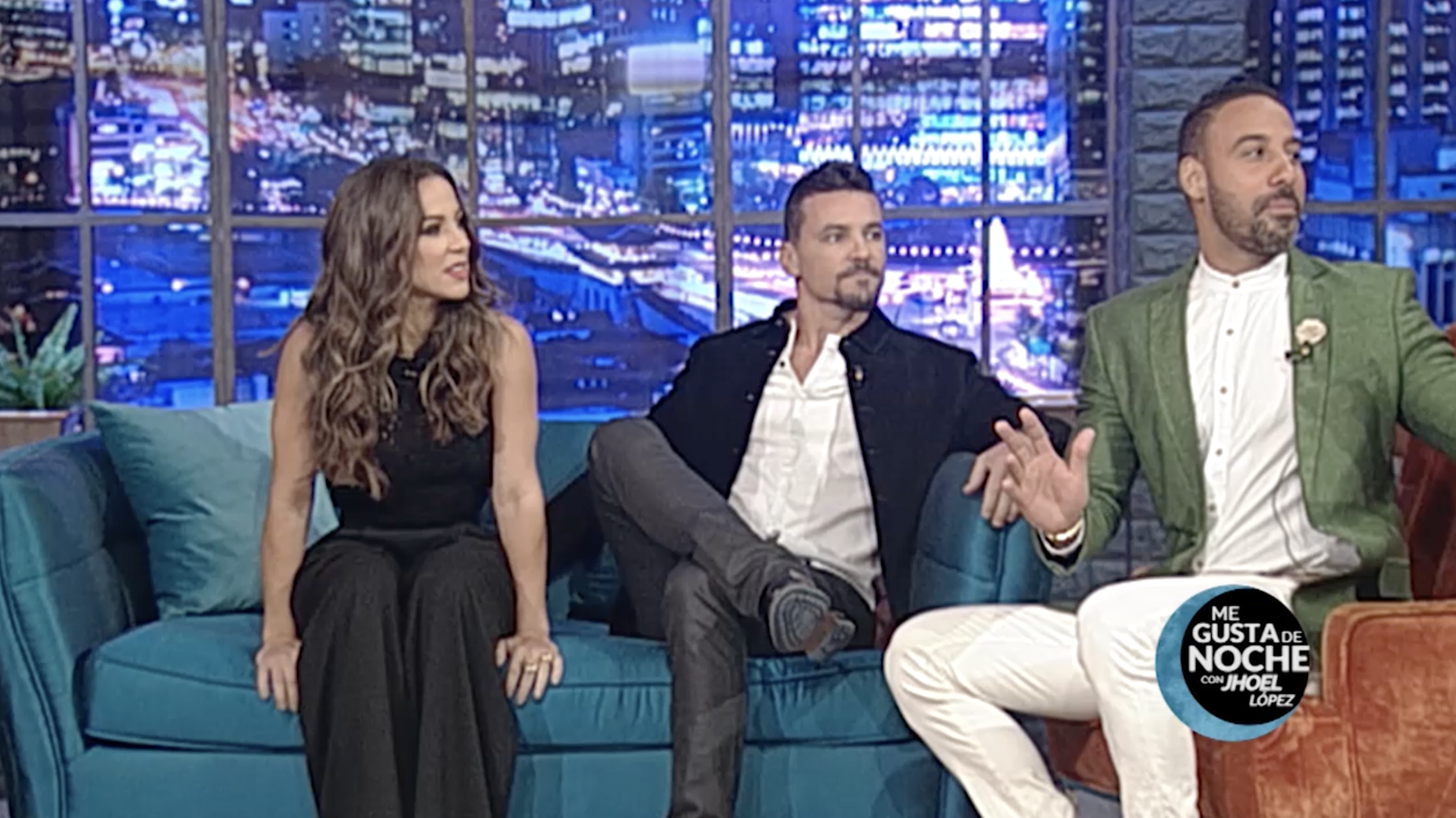 Jhoel López Entrevista A Karina Larrauri Y Federico Ozores En Me Gusta De Noche