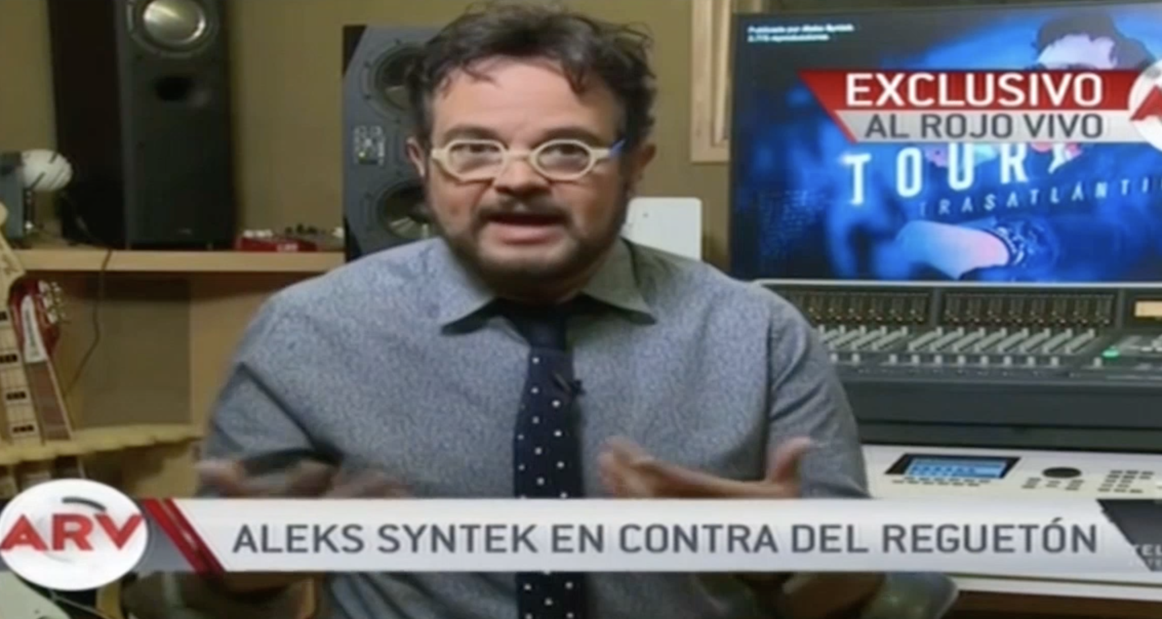 Alex Syntek ¡Se Desahoga! Le Responde Sin Pelos En La Lengua A Arcangel Y Jbalvin