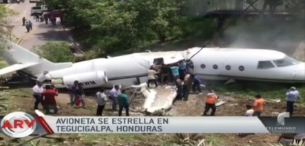 Al Rojo Vivo: Avioneta Se Estrella En Zona Urbana De Honduras