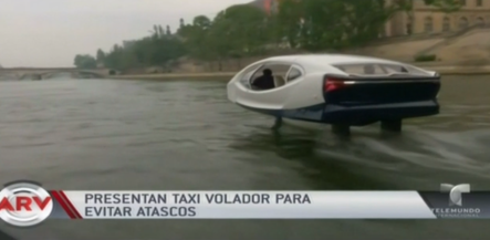 ¡Impresionante! Presentan Taxi Volador En Francia Para Evitar Atascos