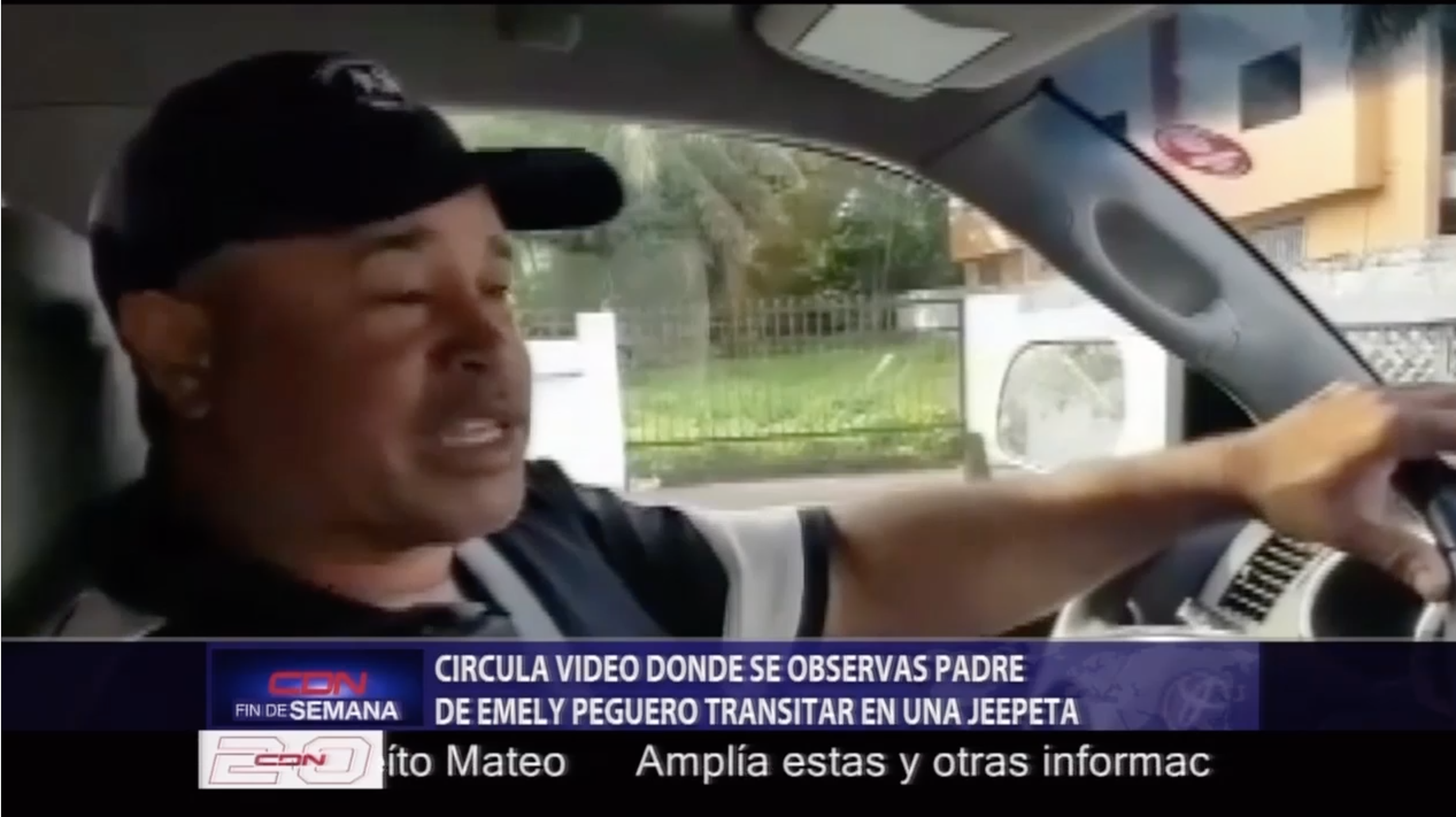 A Bordo De Una Jeepeta, El Padre De Emely Peguero Le Responde A Las Personas Que Lo Acusan De Venderse En El Caso De Su Hija