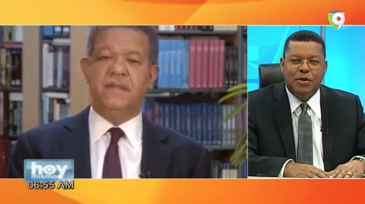 Leonel Pide Que Lo Toquen Porque No Está “muerto” Refiriéndose A Hipólito Y Habla De La Ley De Partidos Políticos