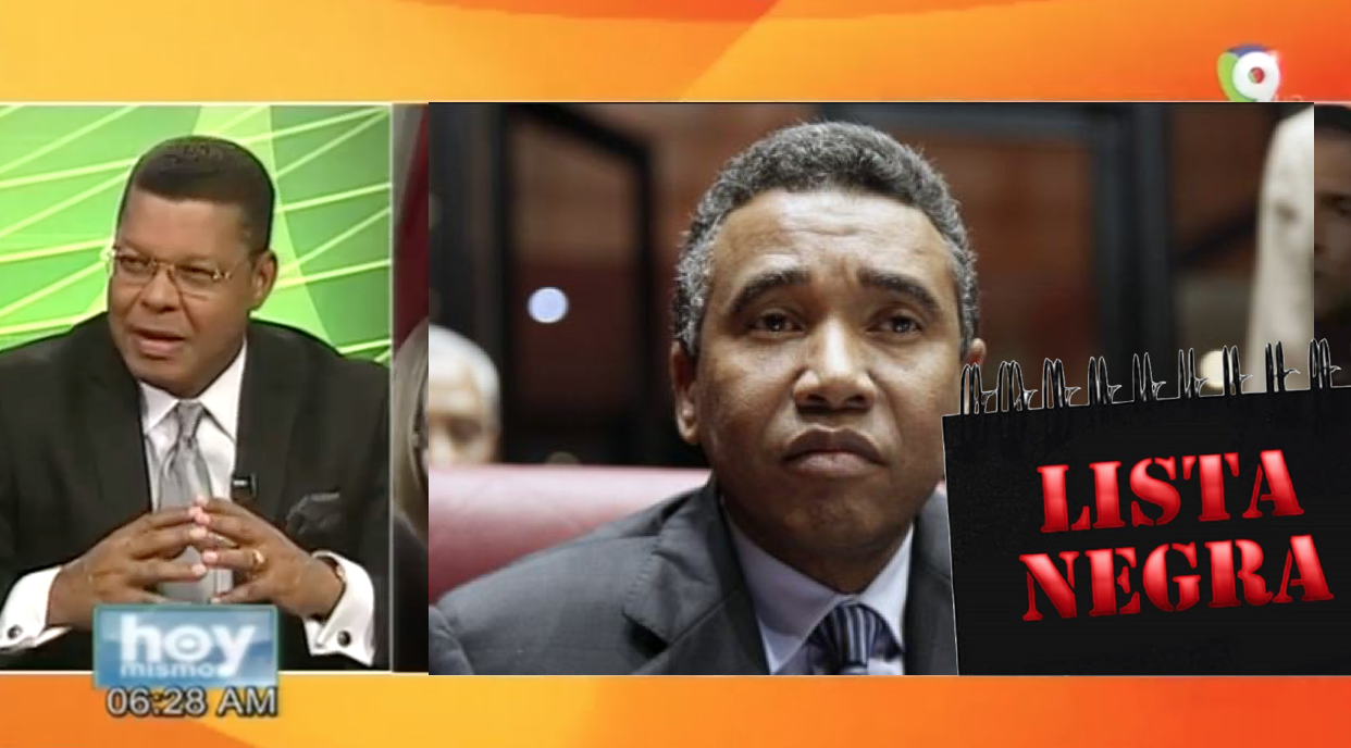 Félix Bautista Es Puesto En Lista Negra Por USA Al Igual Que Rondón ¿Qué Hará El PLD?