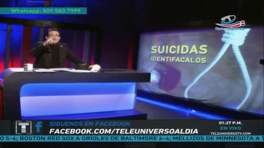 ¿Cuáles Son Las Señales De ALERTAS De Un Joven Cuando Se Quiere Quitar La Vida? Juan La Mur