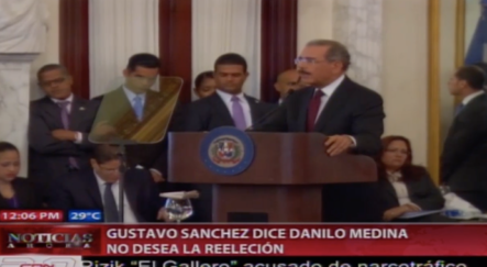 Gustavo Sánchez Dice Que No Habrá Reelección Por Parte Del Presidente Danilo