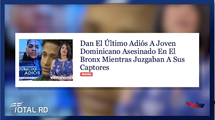 Resumen De Las Noticias Del 28 De Junio De 2018 – Total RD