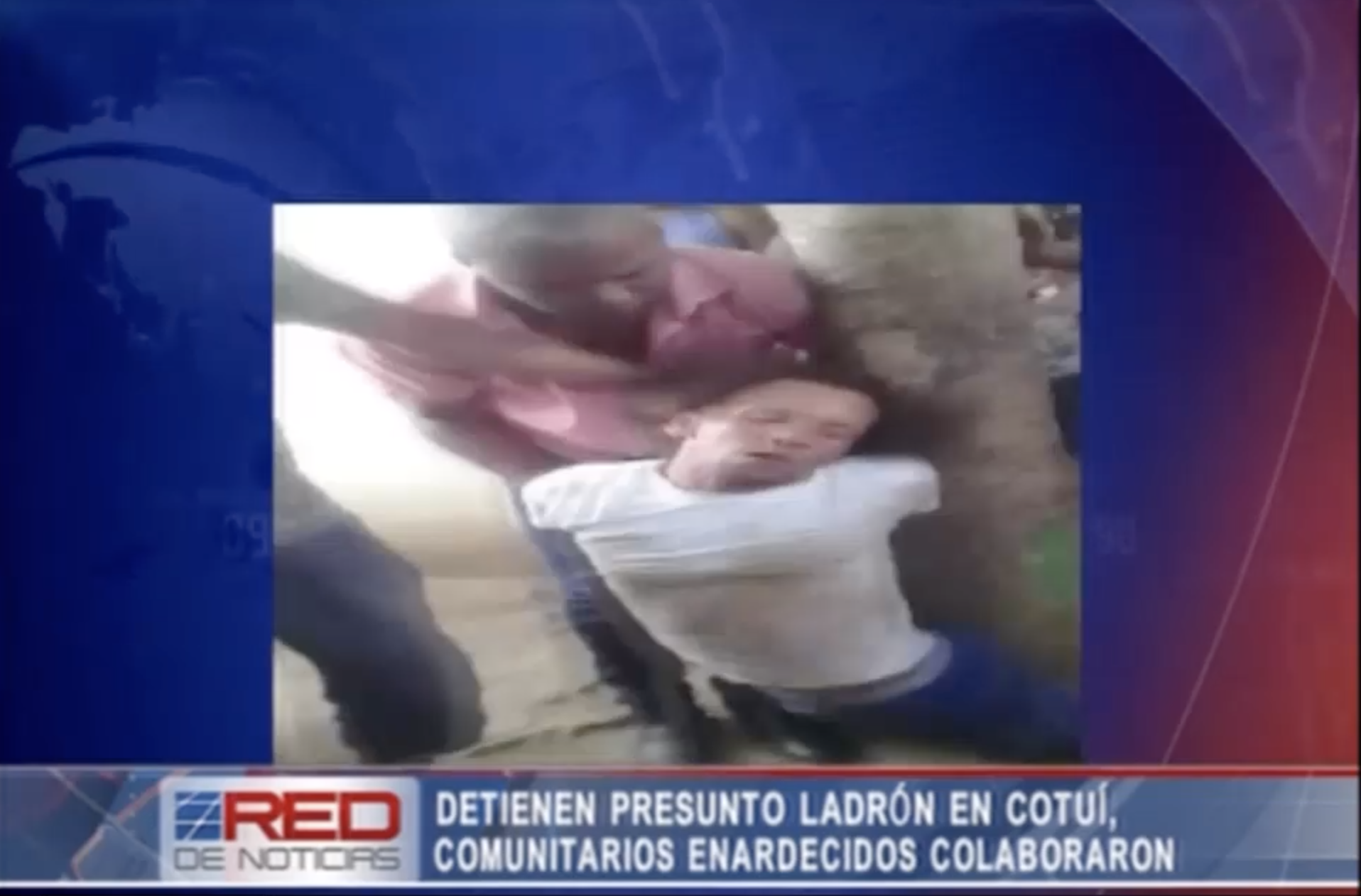 Detienen Presunto Ladrón Que Tenía Una Comunidad De Cotuí En ZOZOBRA, MIRA COMO ACABÓ EN MANOS DE LA COMUNIDAD