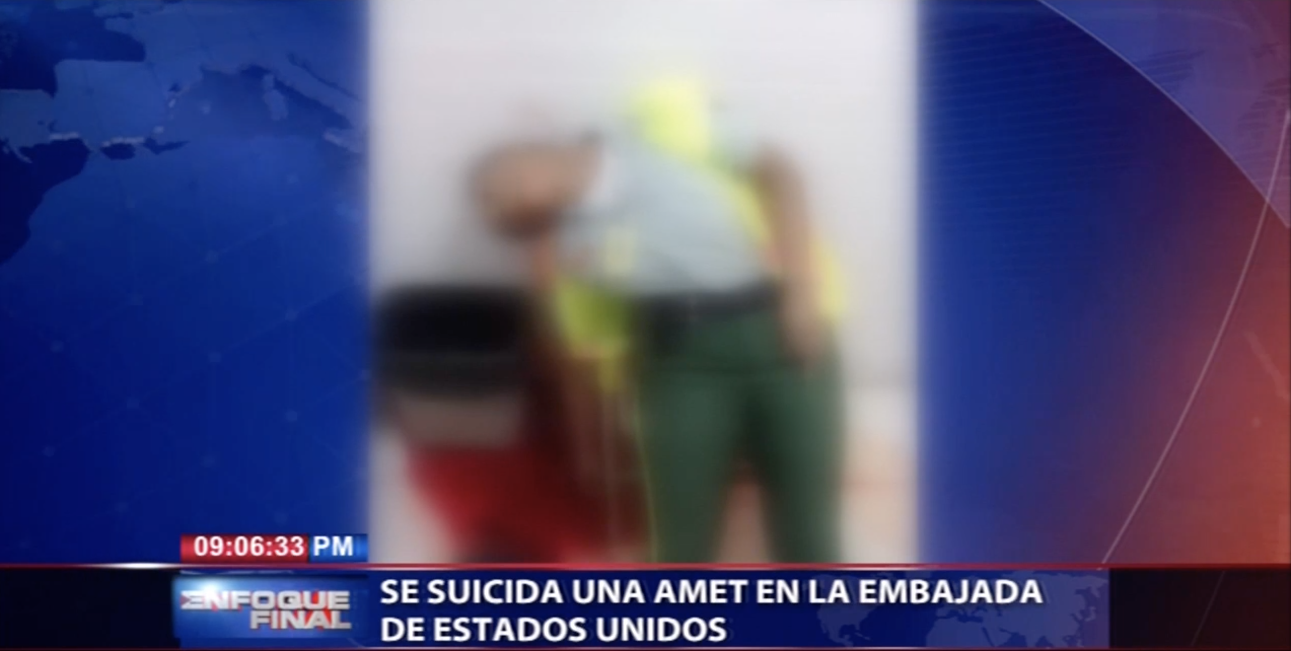 DE ÚLTIMO MINUTO Se Suicida Agente De AMET En El Interior De La Embajada De Los Estados Unidos En RD