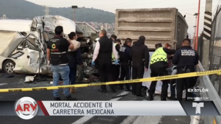 ¡IMÁGENES FUERTES! Un Brutal Accidente Deja Docena De Muertos En México