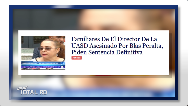 Resumen De Las Noticias Del Martes 24 De Julio De 2018 – Total RD