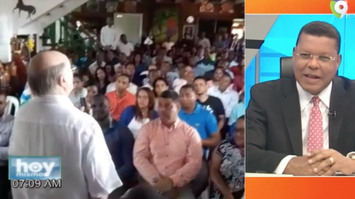 En Hoy Mismo Comentan Sobre Las Aspiraciones De Hipólito Mejía Quien Quiere Ser El Candidato Del PRM