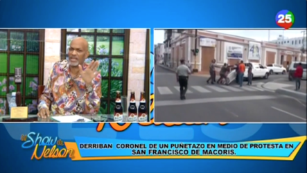 Nelson Javier Habla Del Puñetazo Que Recibió Un Coronel En Medio De Protesta “Le Dieron Con Yuca”