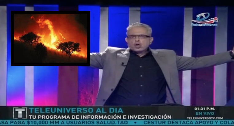 ¿Qué Es Lo Que Pasa En La Cordillera Central Donde Cientos De Tareas De Pino Arden En Llamas?