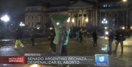 Senado Argentino Rechaza Despenalizar El Aborto