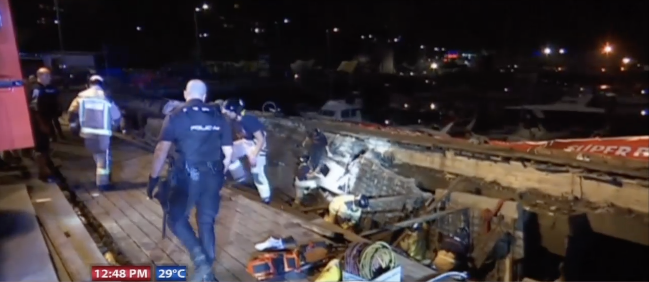 ¡CONCIERTO FATAL! 300 Heridos Al Hundirse Plataforma En Un Festival De Música En España