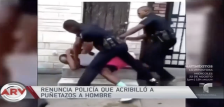 CRUEL GOLPIZA Le Propina Este Policía A Hombre Afroamericano