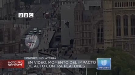 Captado En Video El Momento Del Impacto De Auto Contra Peatones En Londres