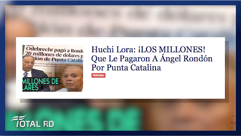 Resumen De Las Noticias Del 14 De Agosto De 2018 – Total RD