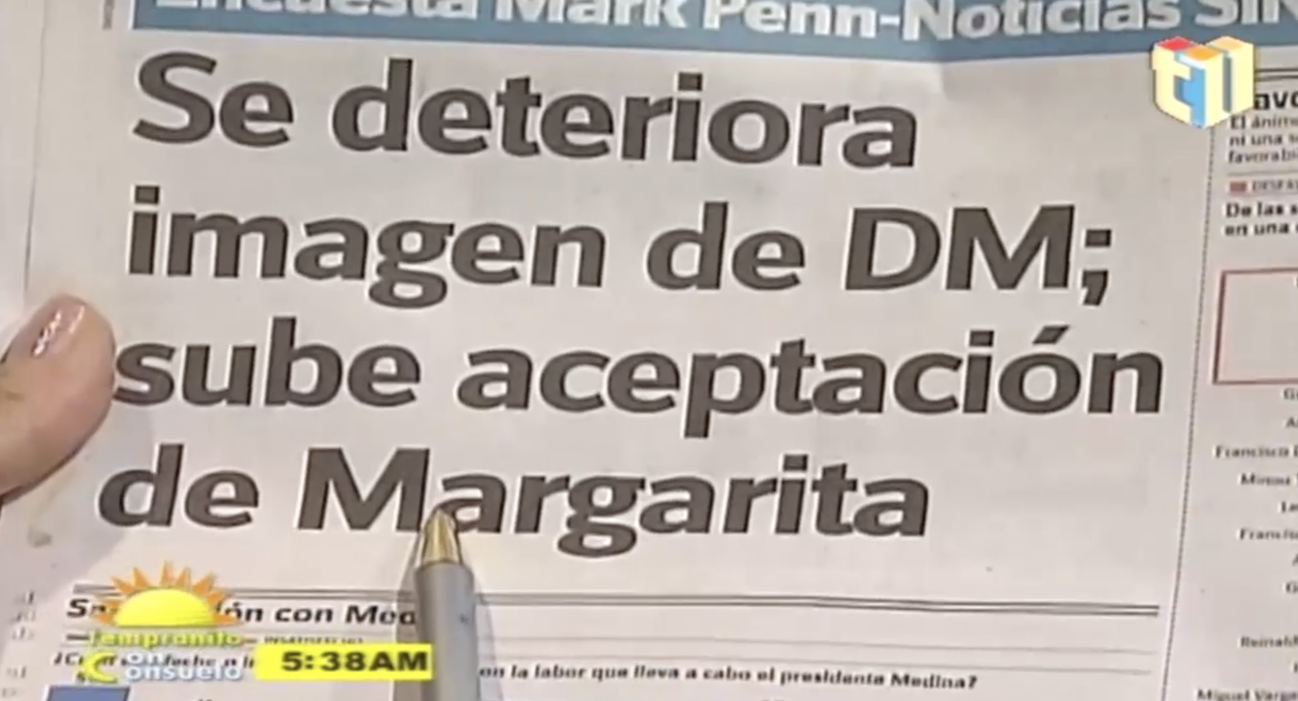 ‘’YO CREO QUE A LEONEL LE VA A DAR UN ATAQUE HOY’’ Consuelo Comenta Sobre La Encuesta Mark Pen