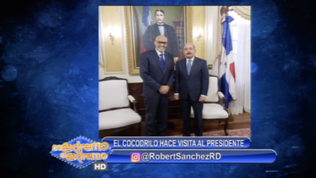 El Presidente De La República Recibe Al Comunicador Nelson Javier En El Palacio