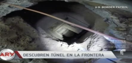 Chequea El Túnel Que Descubrieron En La Frontera De EEUU Y México