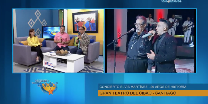 En Ustedes Y Nosotros Hablan Del Triunfo De Elvis Martínez En El Gran Teatro Del Cibao