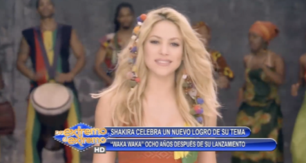 Shakira Celebra 8 Años De Su Tema WAKA WAKA