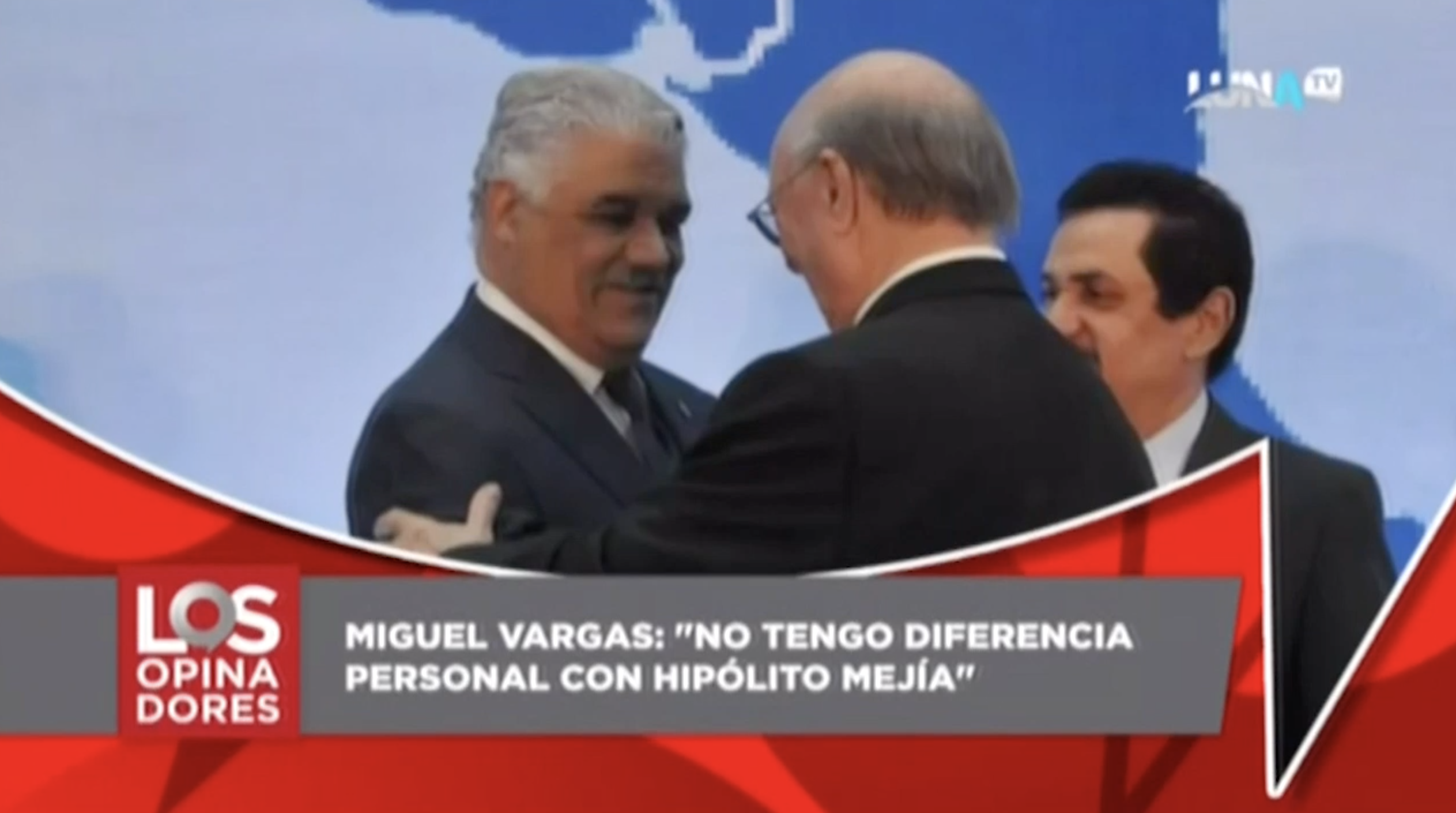 Los Opinadores: Miguel Vargas Dice “No Tengo Diferencia Personal Con Hipólito Mejía”