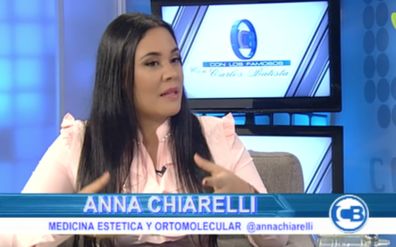 Anna Chiarelli Especialista En Medicina Estética Y Ortomolecular En Con Los Famosos