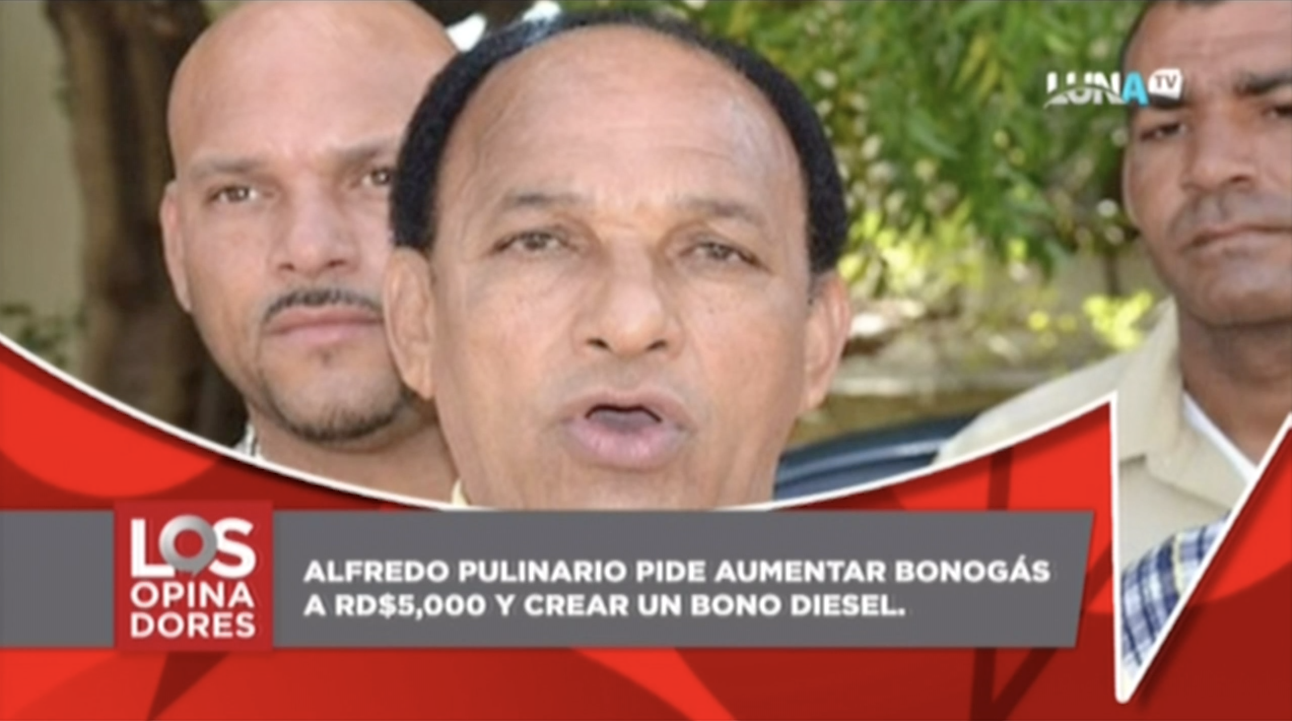 Los Opinadores: Alfredo Pulinario Pide Aumentar Bonogás A RD$5,000 Y Crear Un Bono Diesel
