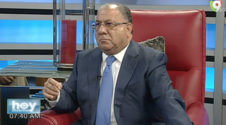 Jose Ramón Fadul Representante Del PLD Ante La JCE Comenta Sobre La Ley De Partidos Políticos