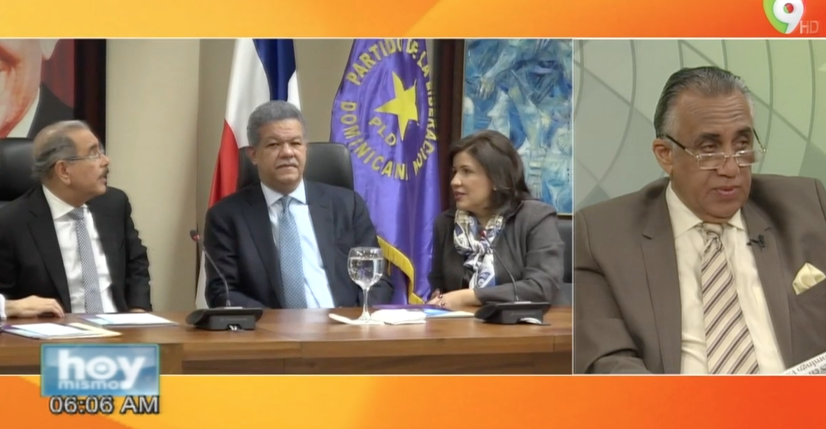 Danilo Y Leonel Muy Cercanos Y Armoniosos En La Pasada Reunión Del Comité Político Del PLD – Hoy Mismo