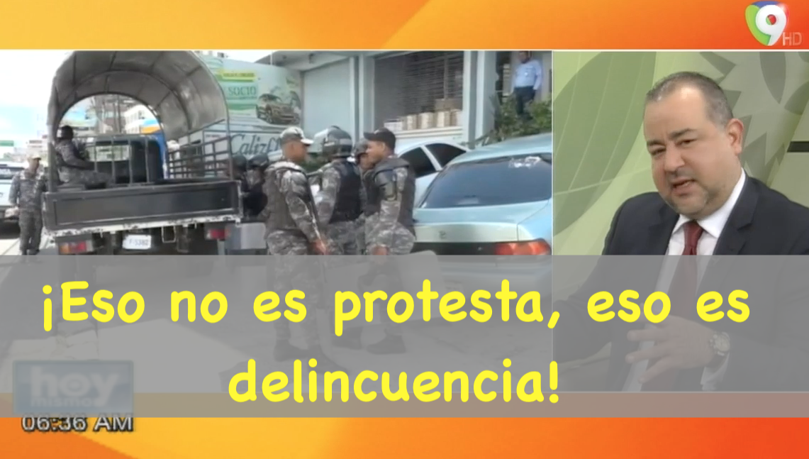 En Hoy Mismo Comentan Sobre Las Diversas Manifestaciones Por El Aumento De Los Combustibles