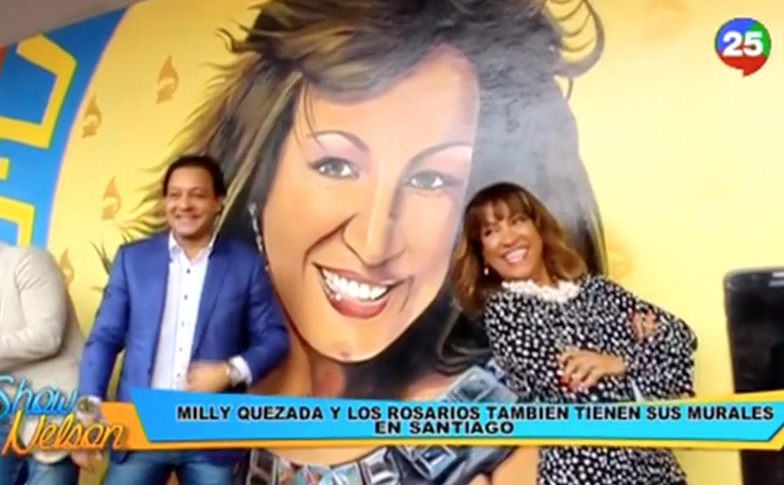 Milly Quezada Y Los Hermanos Rosarios También Tienen Sus Murales En Santiago
