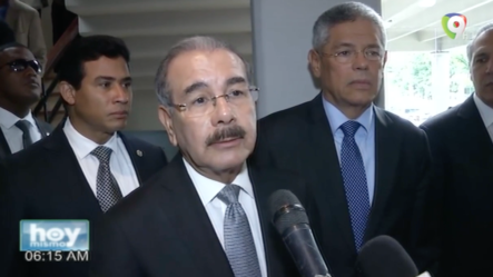 El Presidente Medina Suspende Visita Sorpresa Por El Mal Clima Comentan En Hoy Mismo