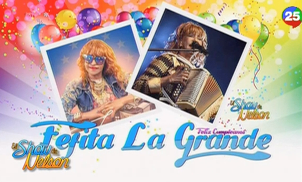 En El Show De Nelson Felicitan A Fefita La Grande En Su Cumpleaños