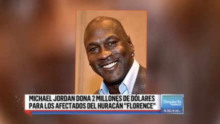 Michael Jordan Dona 2 Millones De Dólares Para Los Afectados Del Huracán “Florence”