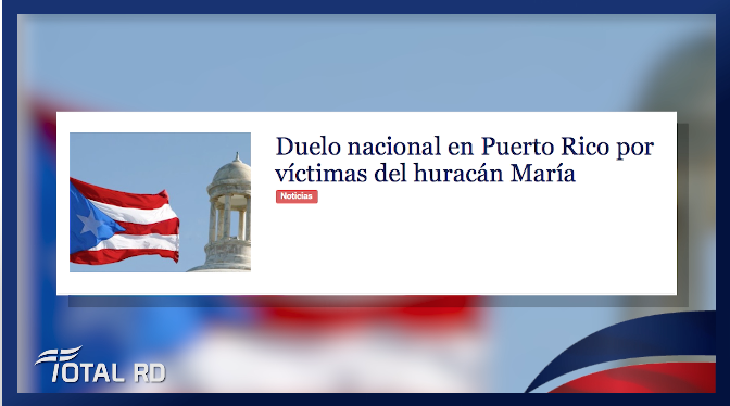 Resumen De Las Noticias Del Jueves 20 De Sep De 2018 – Total RD