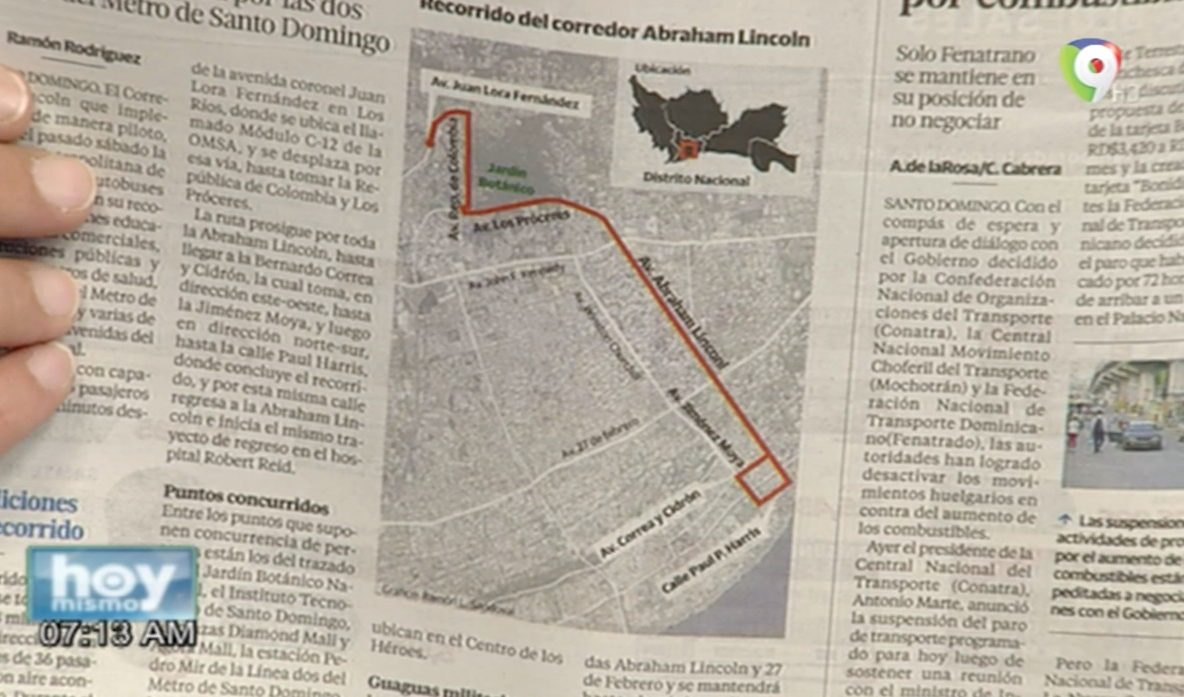 En Hoy Mismo Revelan Las Razones Reales Del último Paro De Transportistas En Santo Domingo