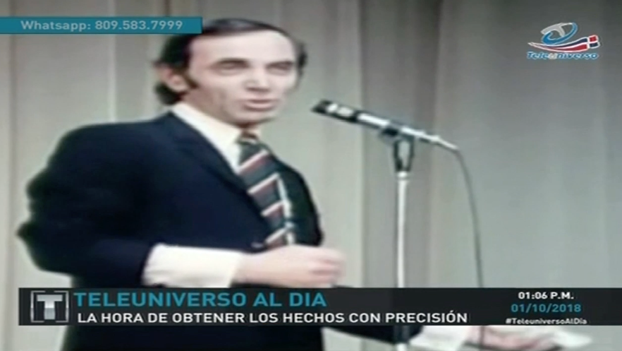 Juan La Mur: El Mundo Está De Luto Tras El Fallecimiento Del Cantante Charles Aznavour