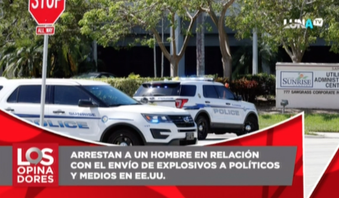 Arrestan A Un Hombre En Relación Con El Envío De Explosivos A Políticos Y Medios De Los Estados Unidos