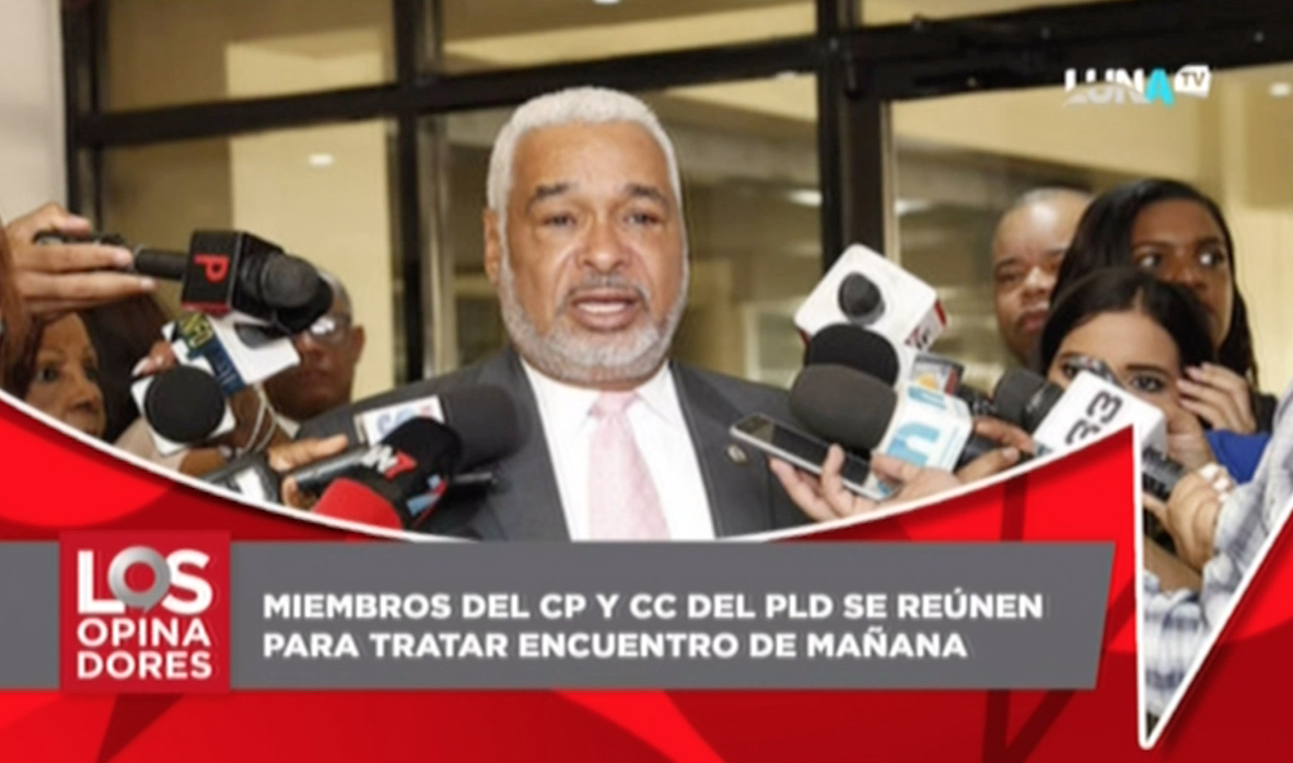 Miembros Del CP Y CC Del PLD Se Reúnen Para Tratar Encuentro De Mañana