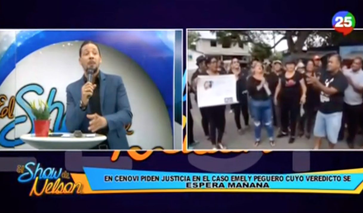 En Cenoví Piden Justicia Por Caso Emely Peguero Cuyo Veredicto Se Espera Mañana