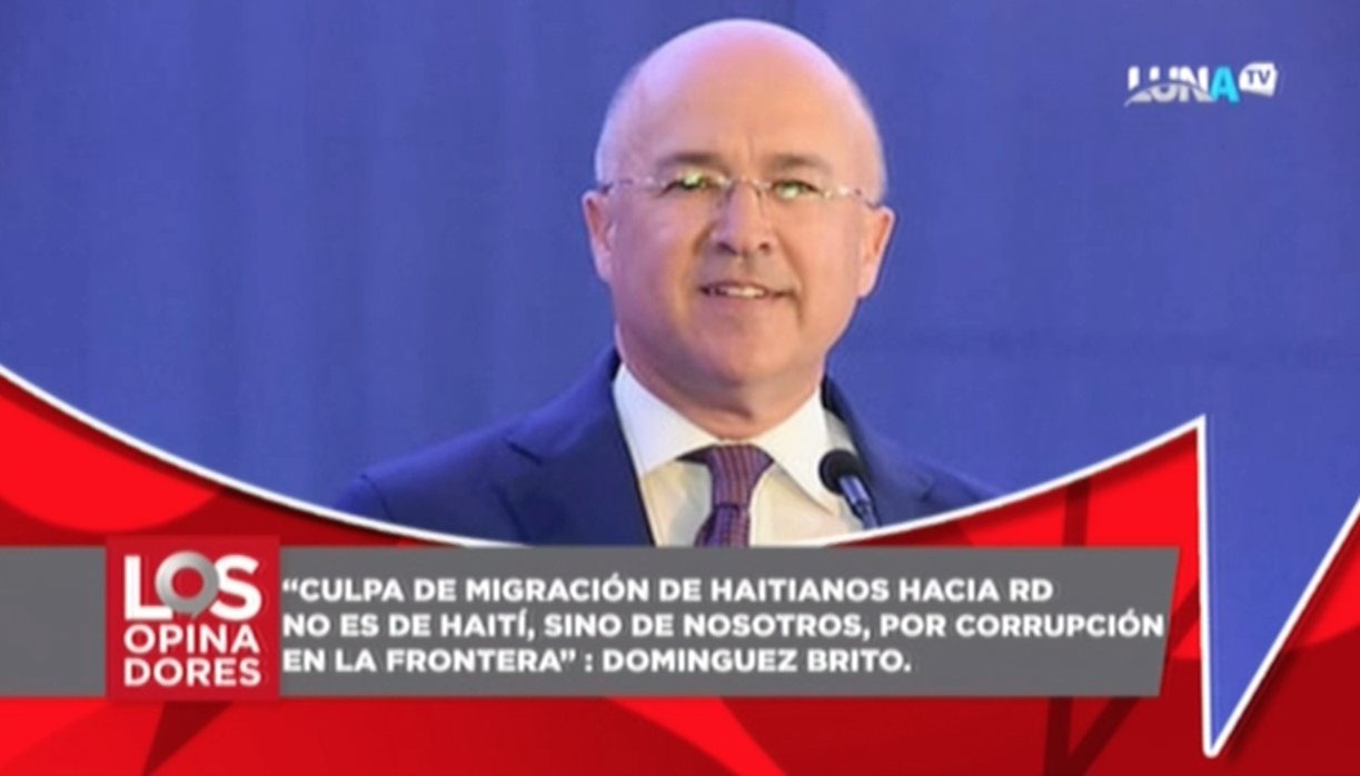 Domínguez Brito Dice Que La Culpa De La Migración Haitiana La Tienen Los Dominicanos
