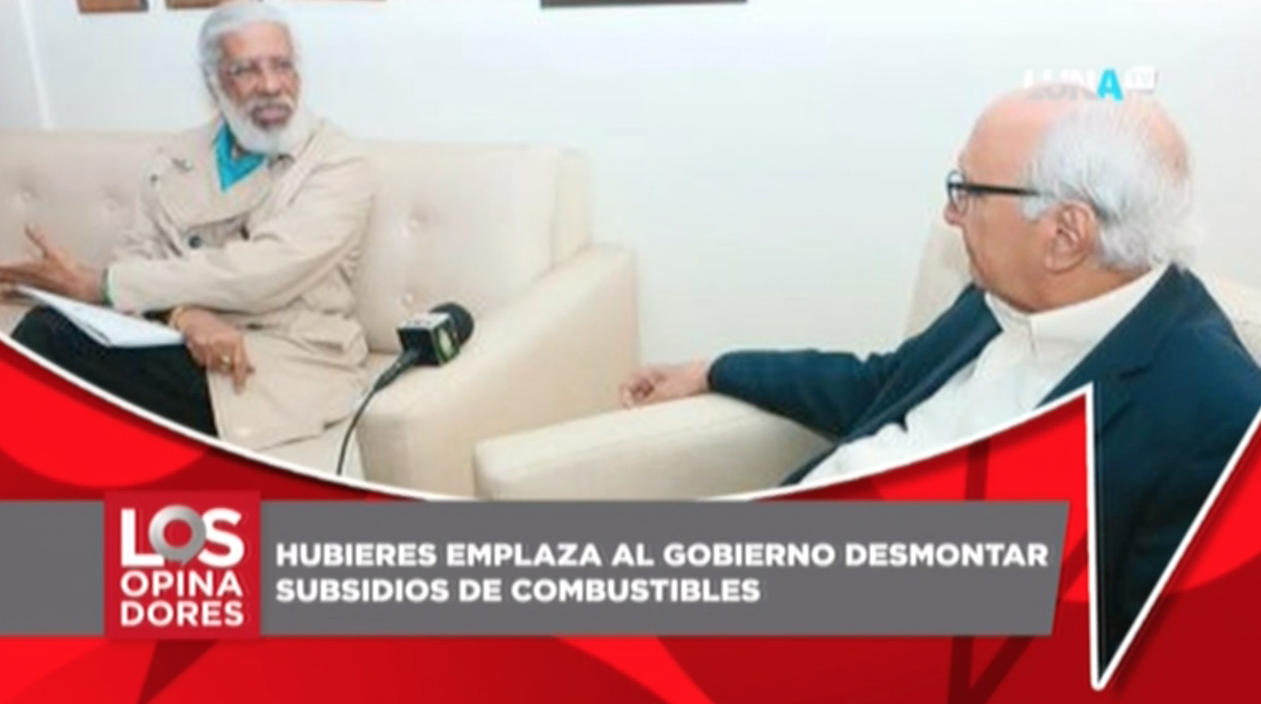 Juan Hubieres Emplaza Al Gobierno Desmontar Subsidios De Combustibles ¿Después Que Se Lo Quitaron?