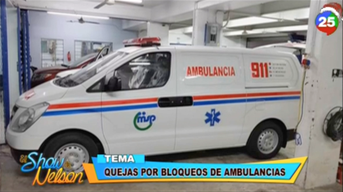 Quejas Por El Bloqueo De Ambulancias En Las Vías – El Show De Nelson